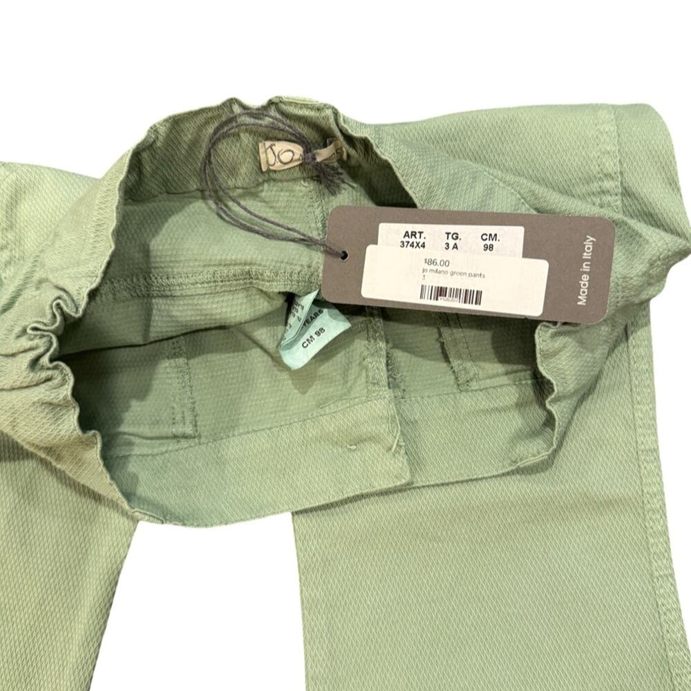 J.O. Milano Casual Flare Pants - Sage Green 3T - Picture 2 of 4